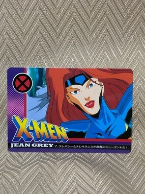 Jean Grey #7- X-Men Japanese Collectible Card Rare